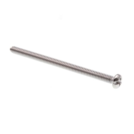 Prime-Line Machine Screw, Pan Head, Phil/Sltd Comb Drive #10-24 X 3in 18-8 Stainless Steel 50PK 9009195
